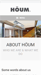 Mobile Screenshot of houm.asia